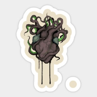 Black Heart Sticker